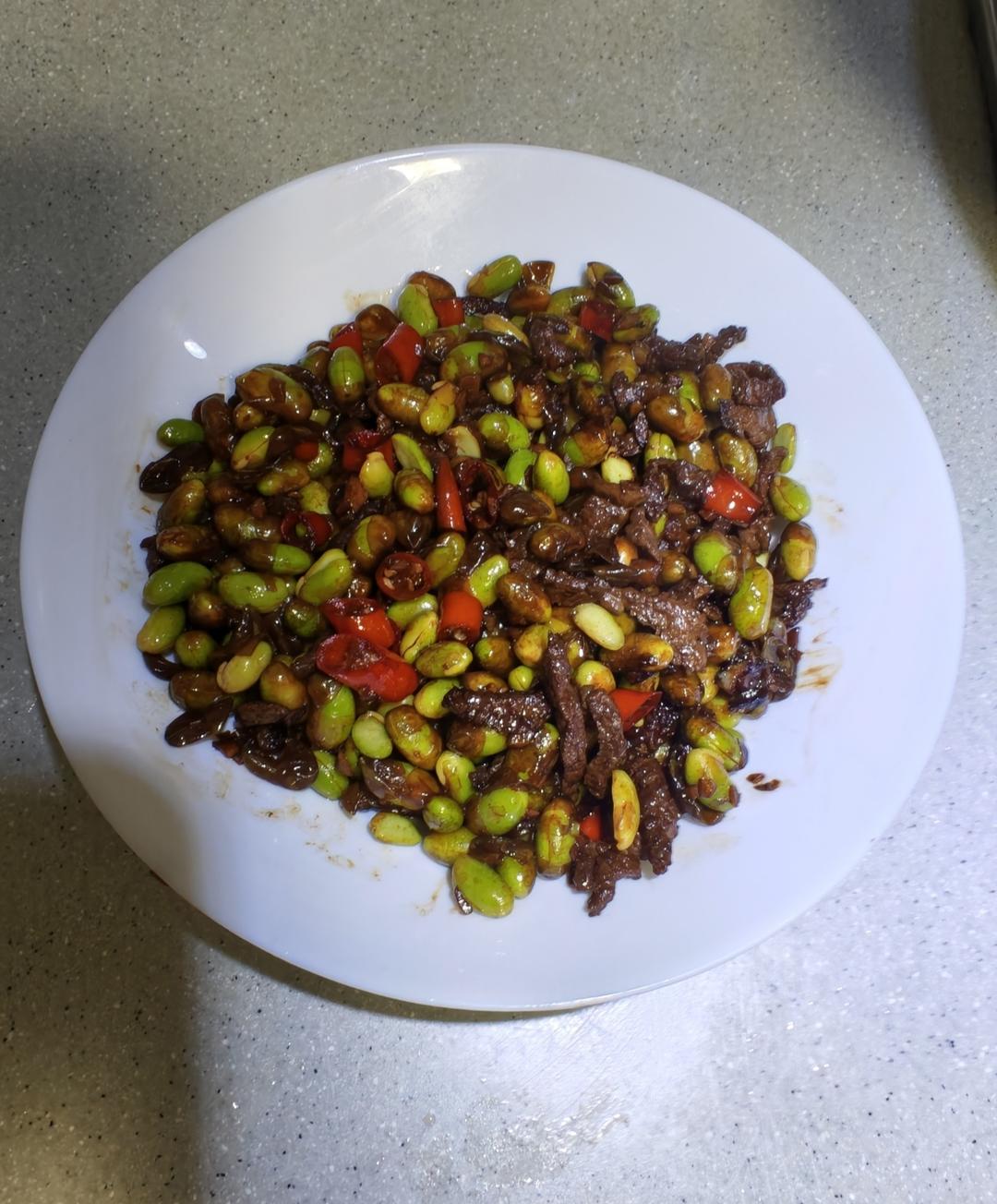 🔥毛豆炒牛肉这样做也太费米饭了吧❗️❗️