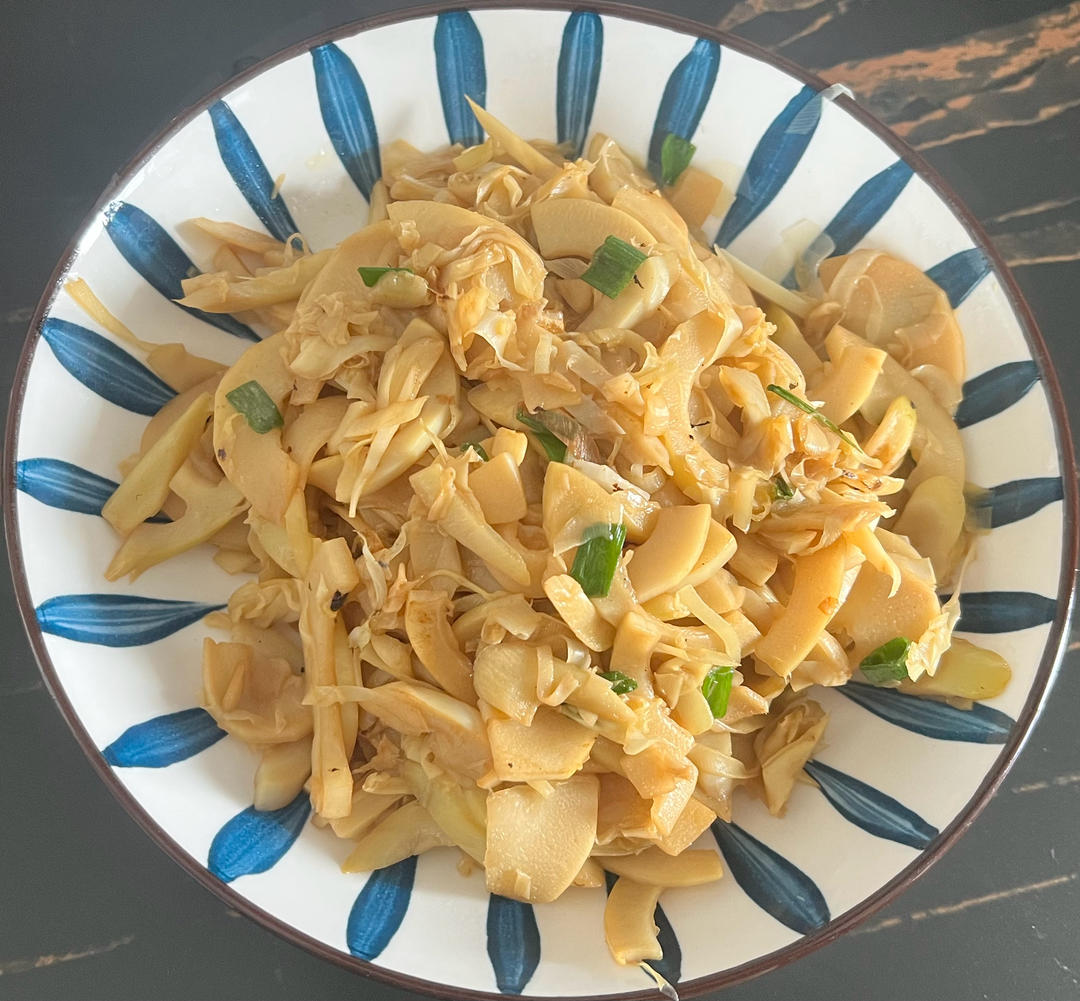 小炒竹笋