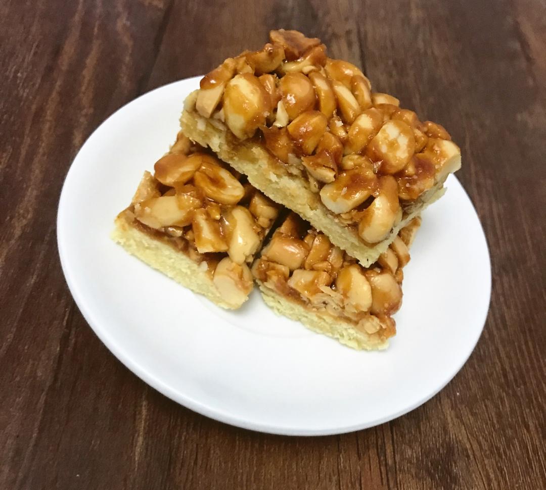 芥末大军做的太妃花生酥