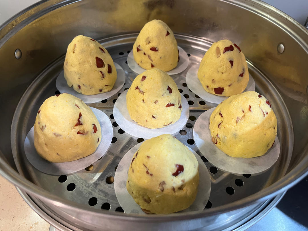 红枣玉米面窝头