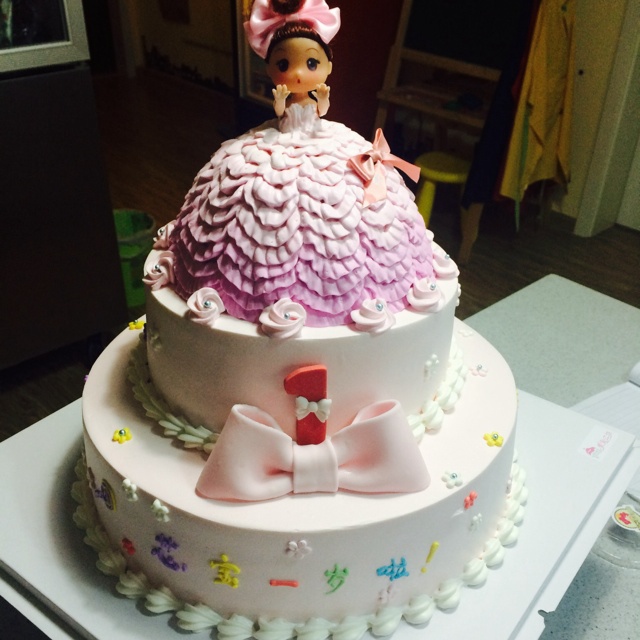 生日蛋糕之童年芭比