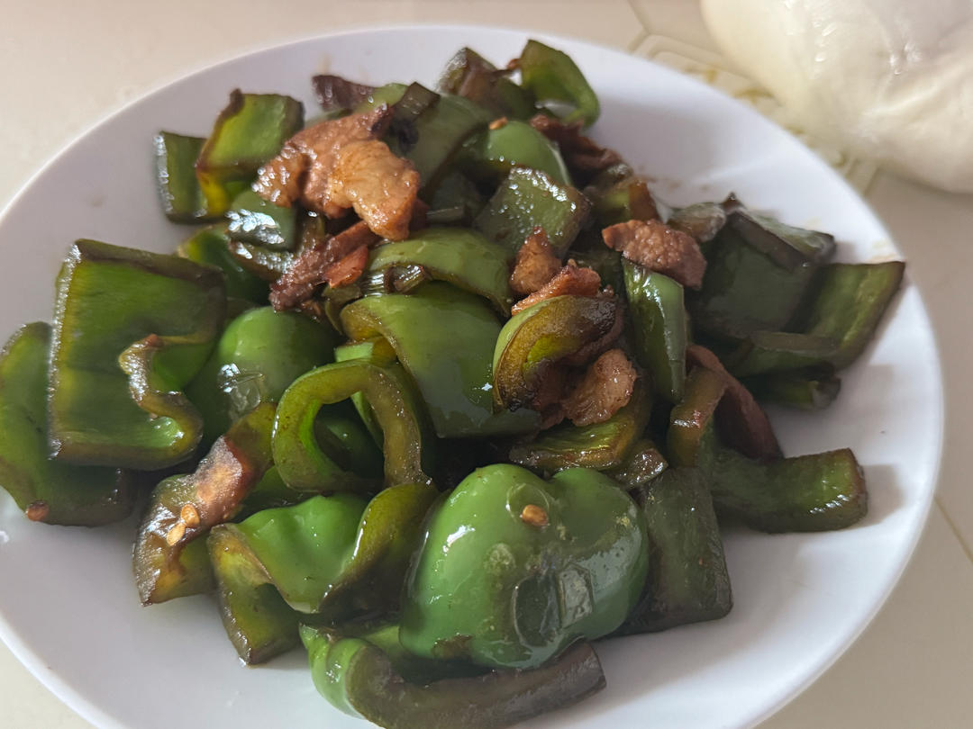 家常菜椒炒肉