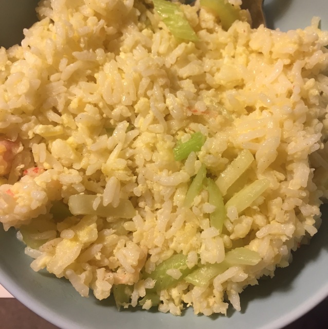 虾仁蛋炒饭