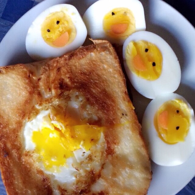 爱心早餐之鸡蛋小鸡