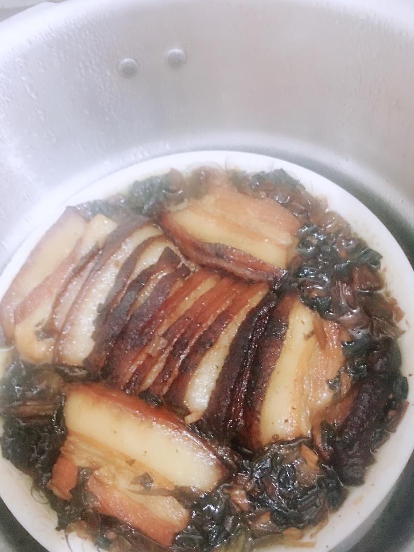 梅菜扣肉（附梅菜焖肉的方法）