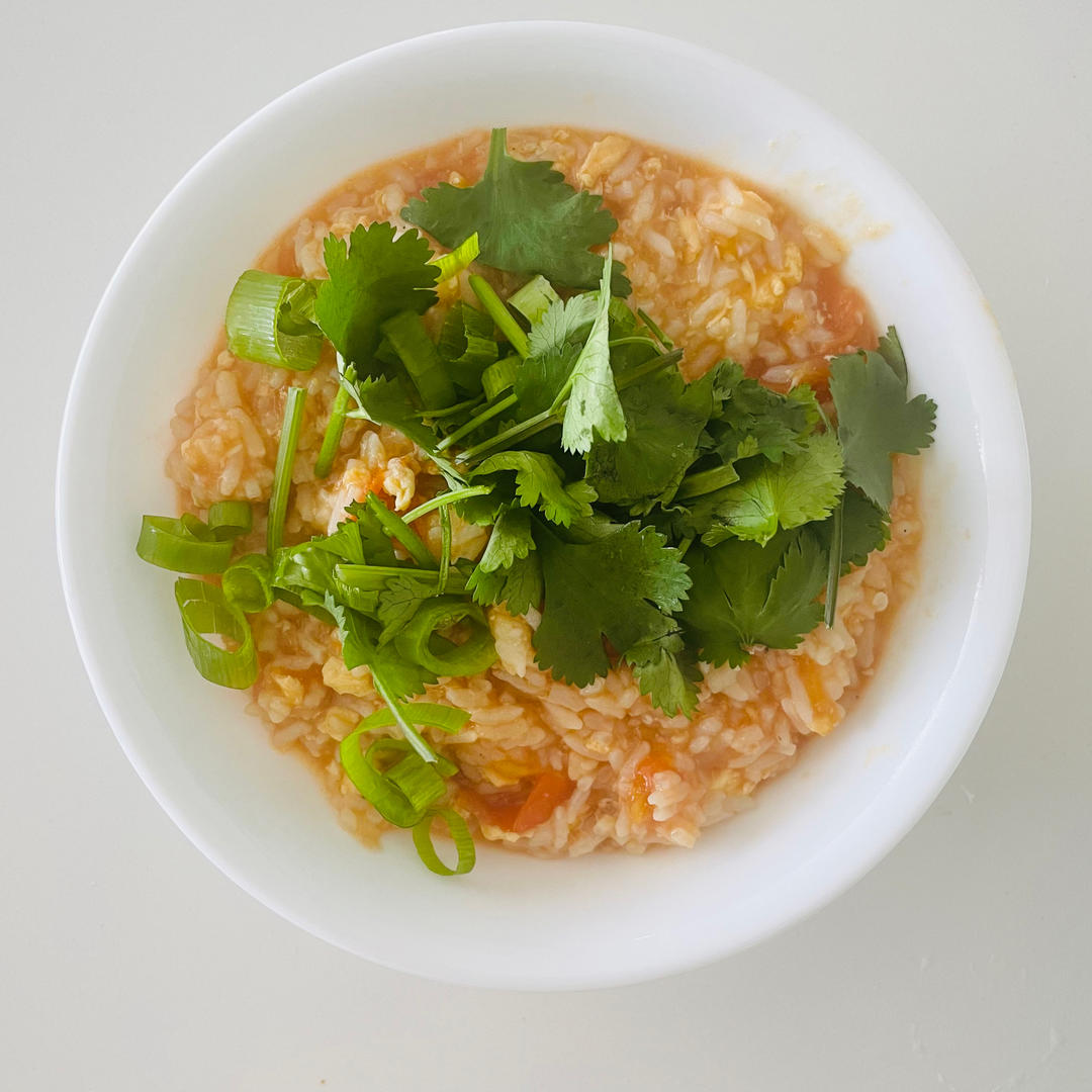 蕃茄鸡蛋烩饭