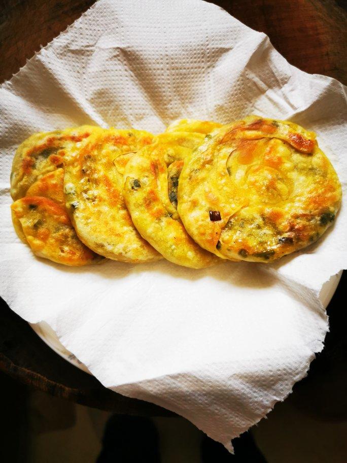 饺子皮版葱油饼