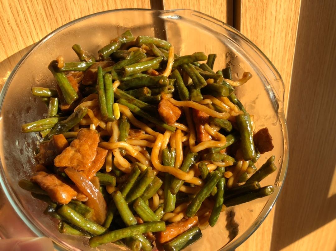 豆角焖面