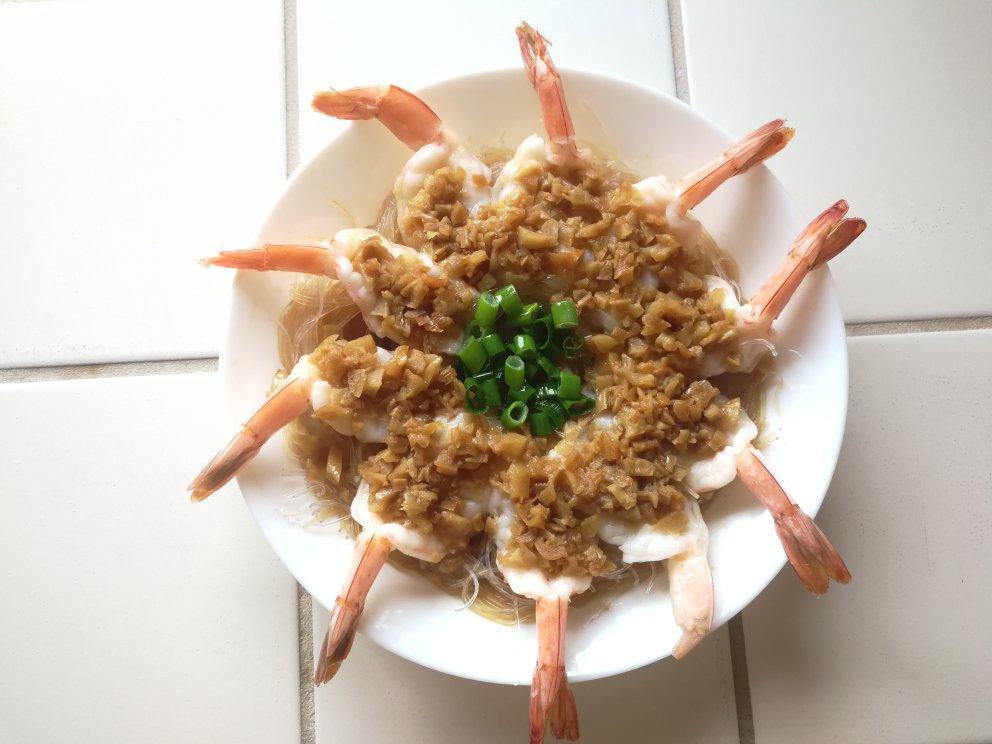 蒜蓉粉丝蒸虾