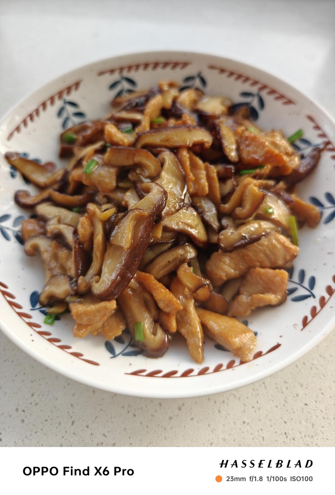 香菇炒肉