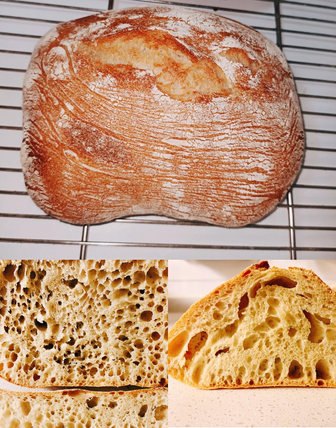 意式恰巴塔拖鞋面包