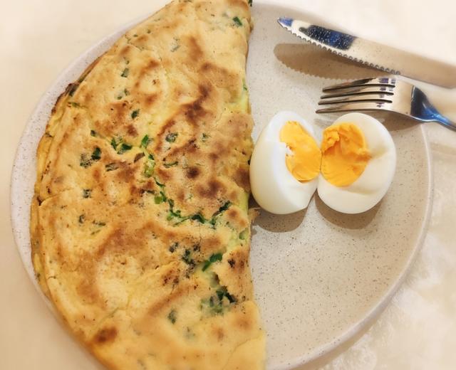 韭菜鸡蛋黄瓜胡萝卜卷饼(早餐)的做法