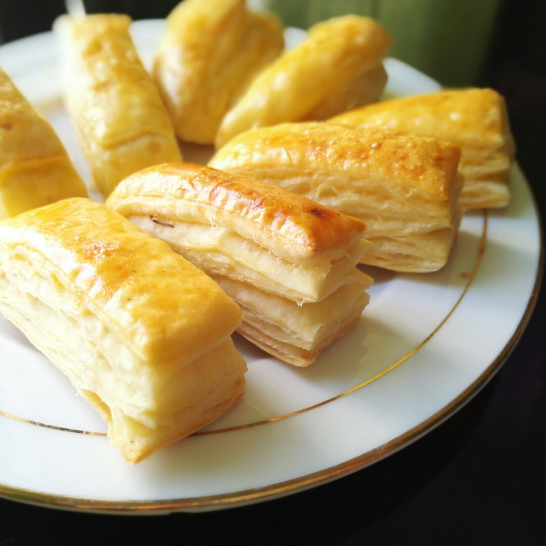 椒盐发面千层饼