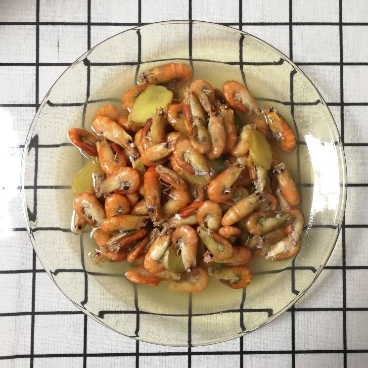 水煮河虾