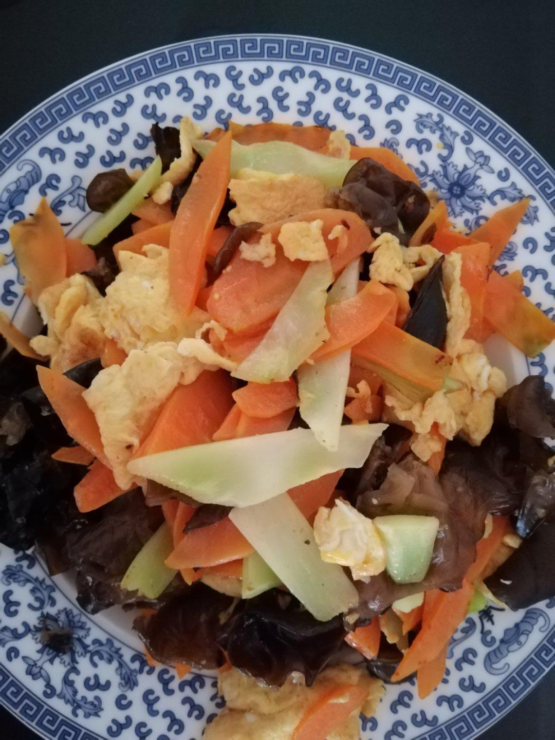 木耳炒鸡蛋