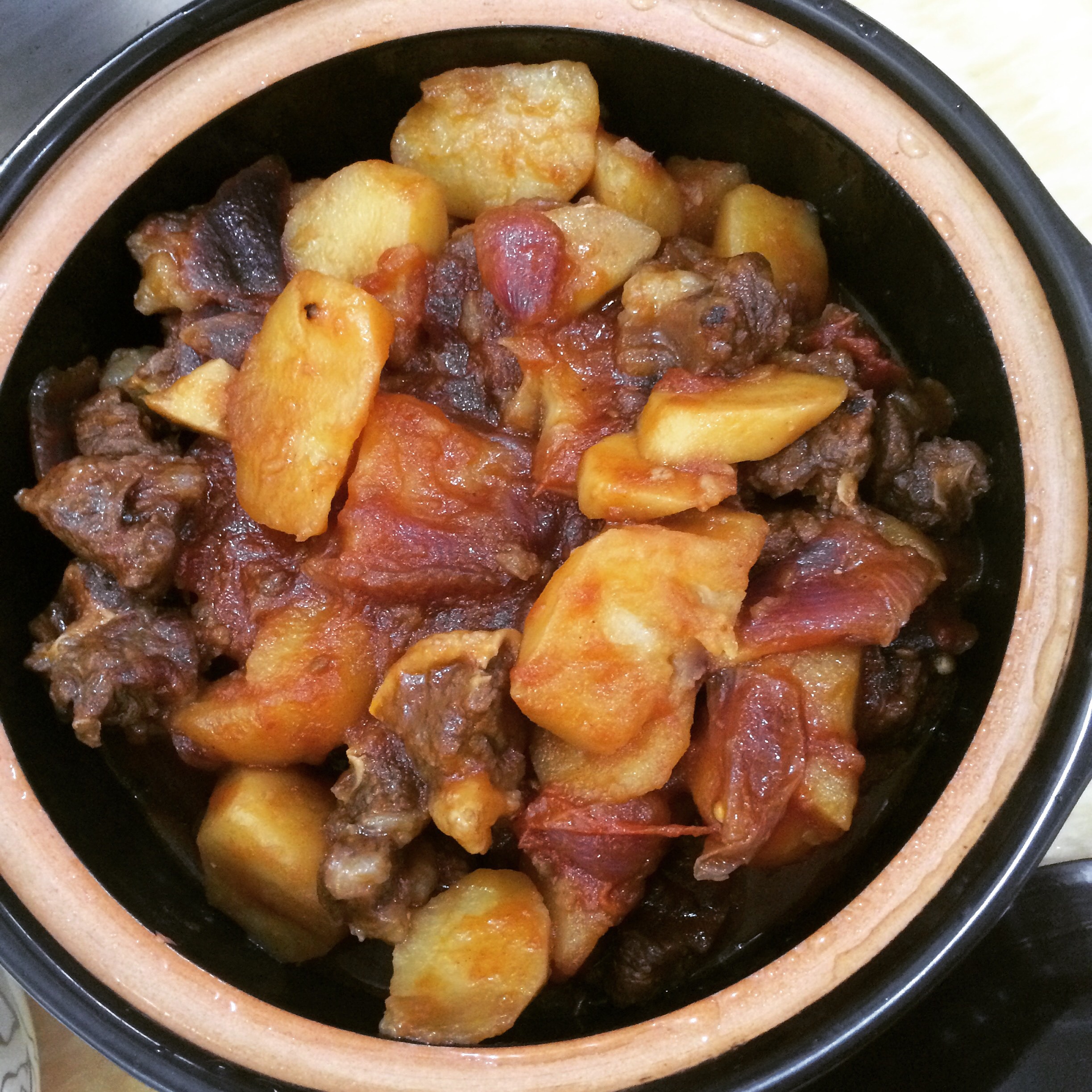 西红柿牛腩土豆