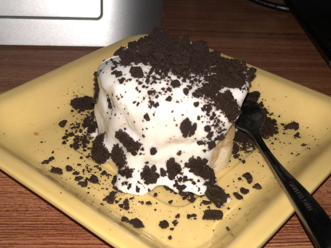 luluya做的hanse奥利奥芝士奶盖爆浆蛋糕