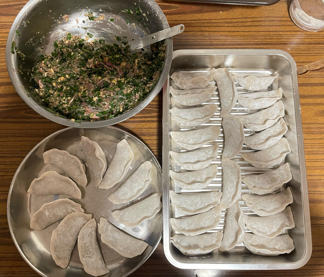 猪肉韭菜饺子