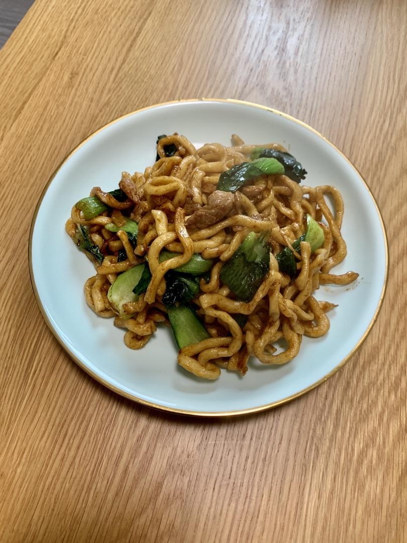 上海粗炒面
