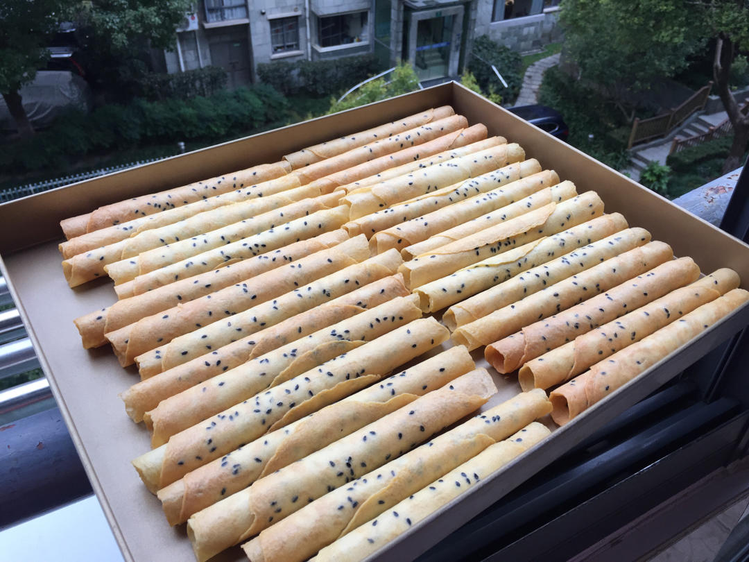 椰子油香酥蛋卷