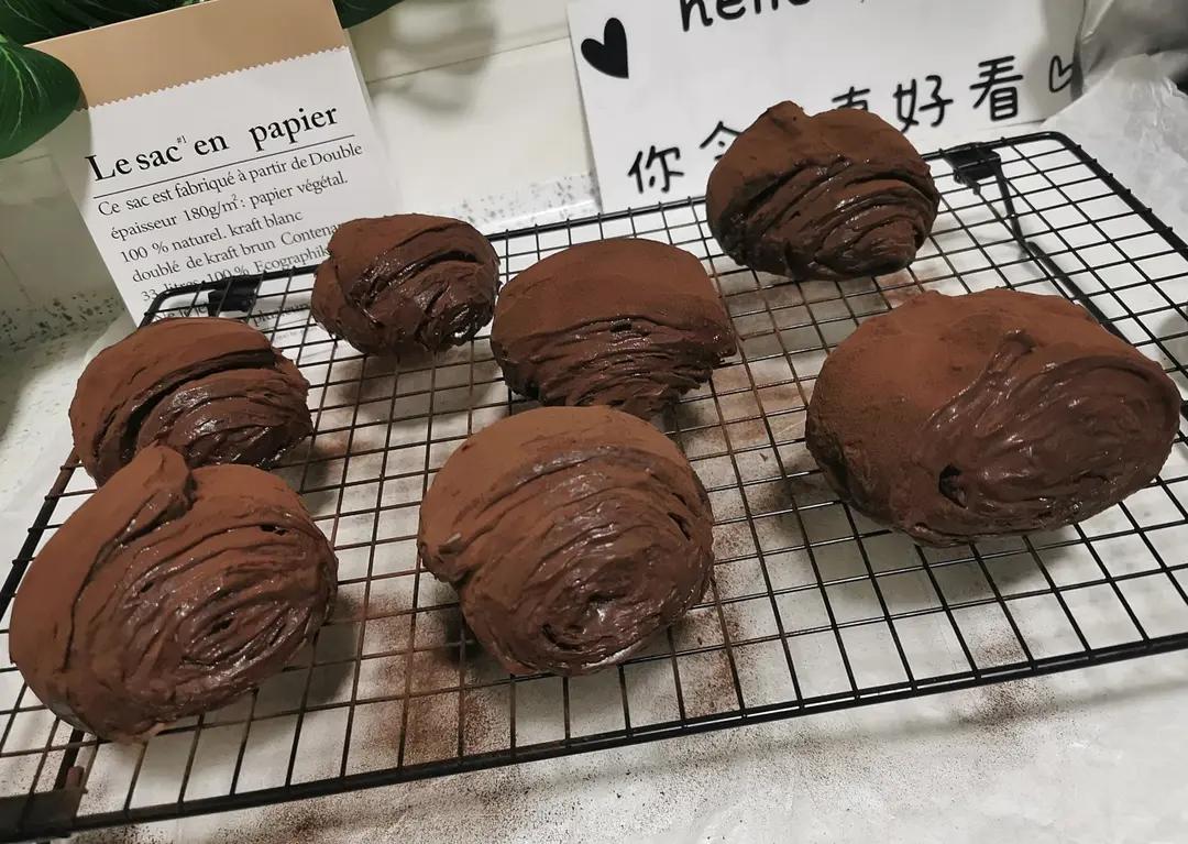 脏脏包-可颂牛角包Chocolate Croissants