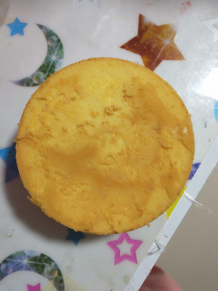 6寸原味戚风蛋糕