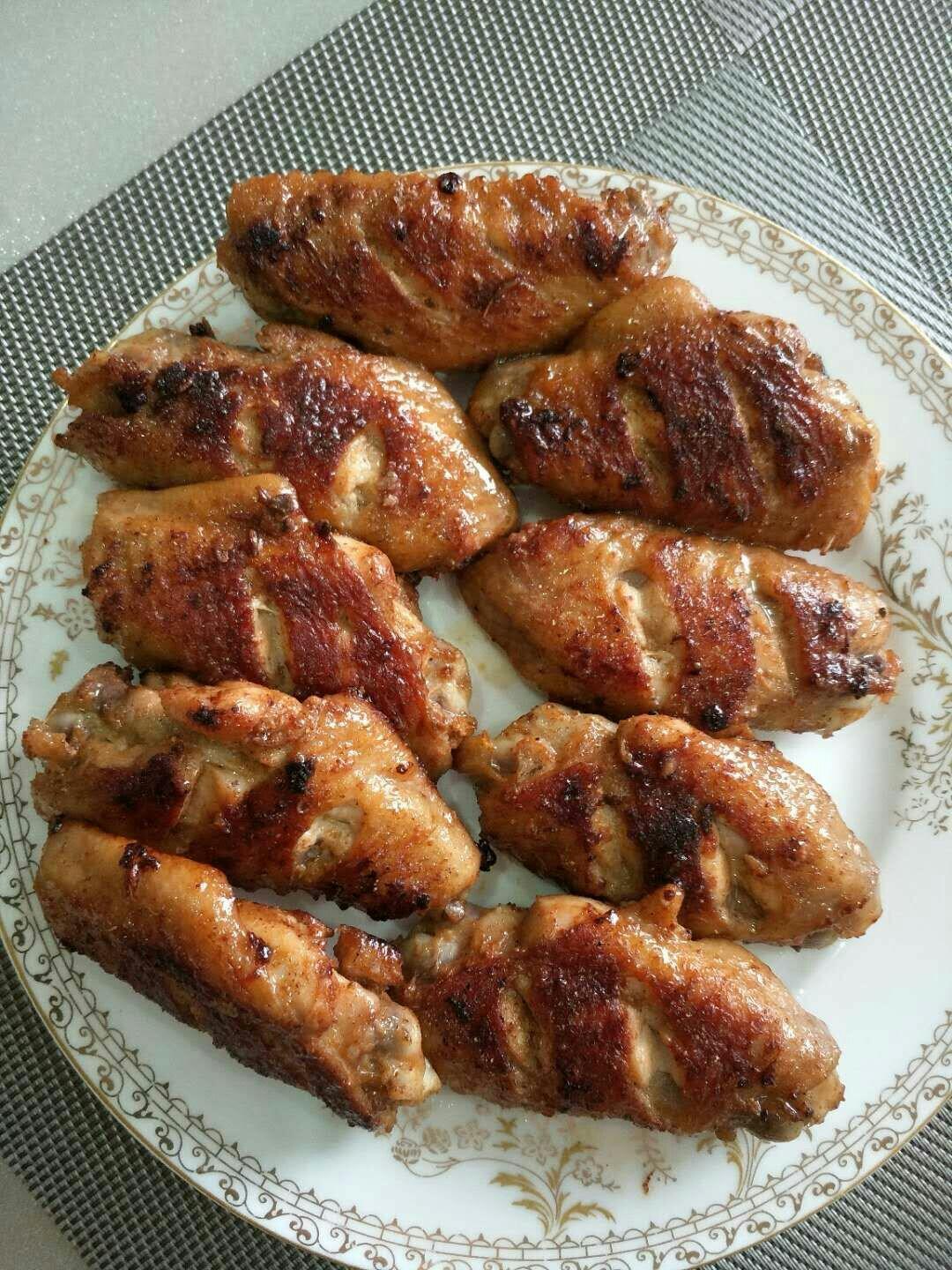 电饼铛香煎鸡翅