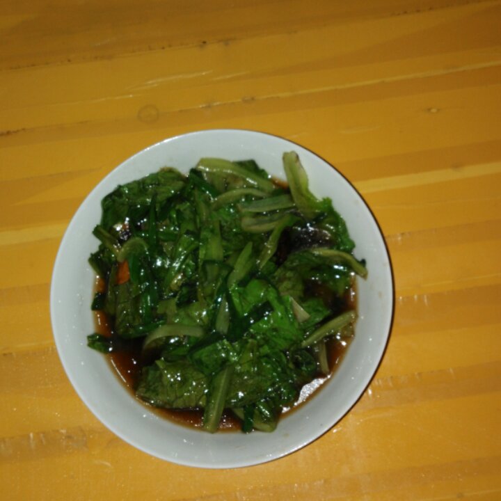 白灼生菜