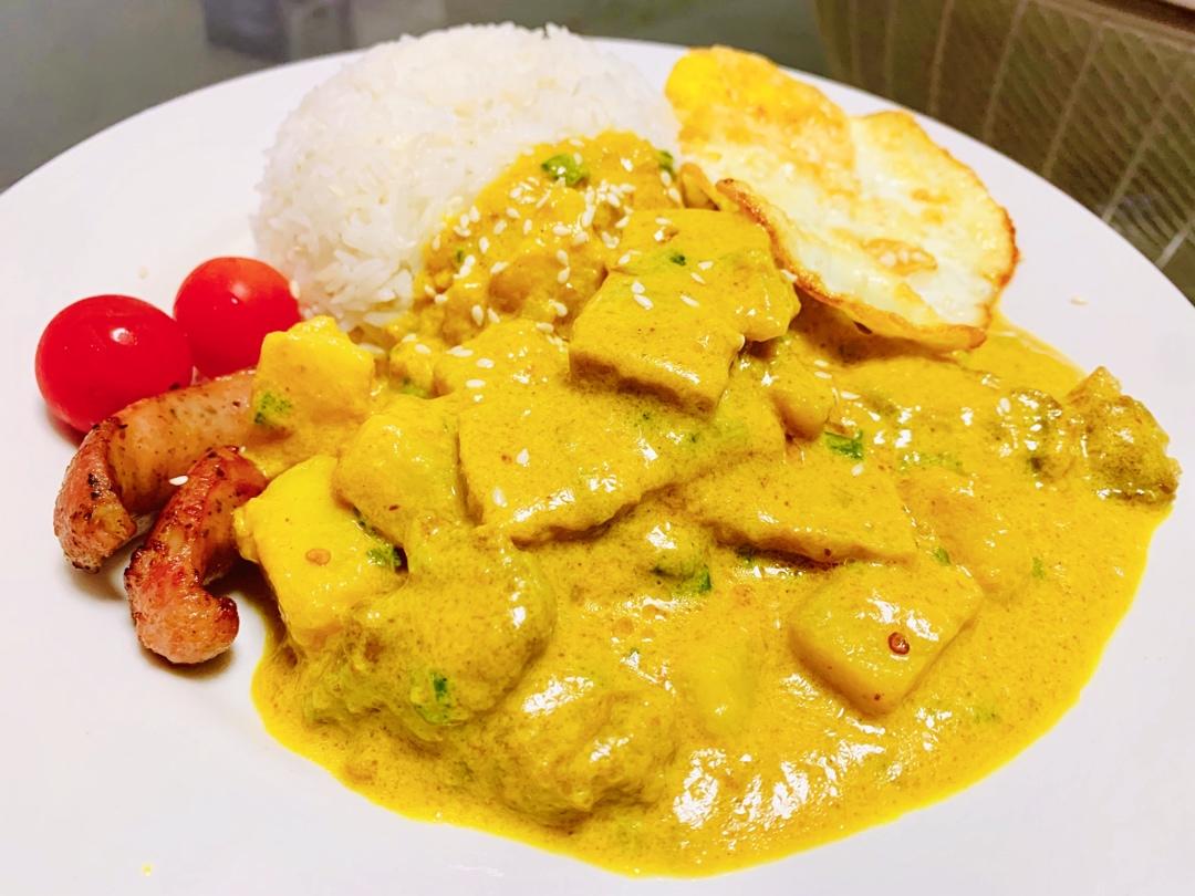 咖喱土豆饭