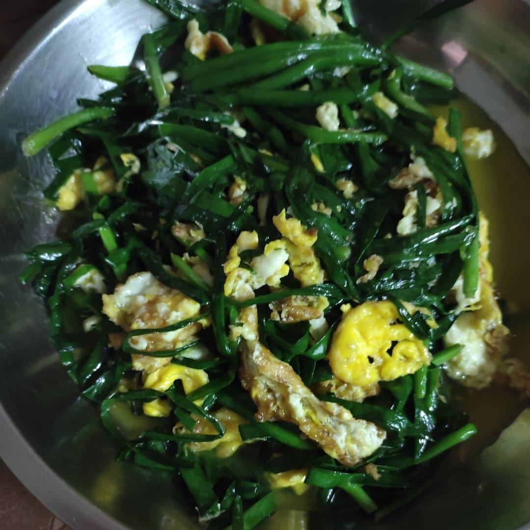 韭菜炒鸡蛋——三分钟快手下饭菜 掌握火候的秘诀