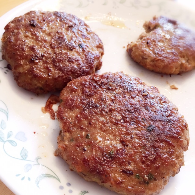 鸡蛋肉饼