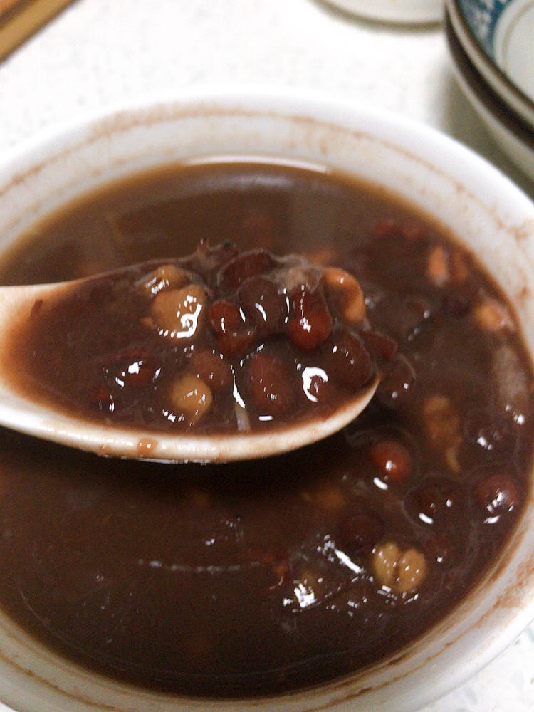 不用高压锅也能喝到红豆汤