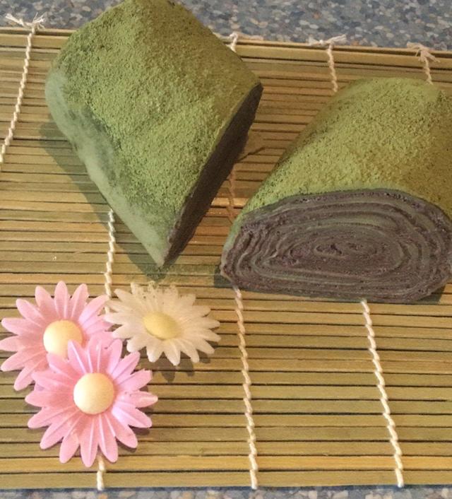 【抹茶毛巾卷】