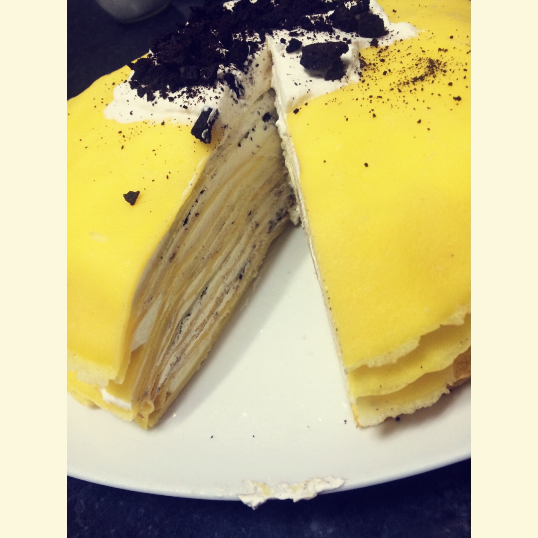 奥利奥奶油千层蛋糕-Oreo Mille Crepe