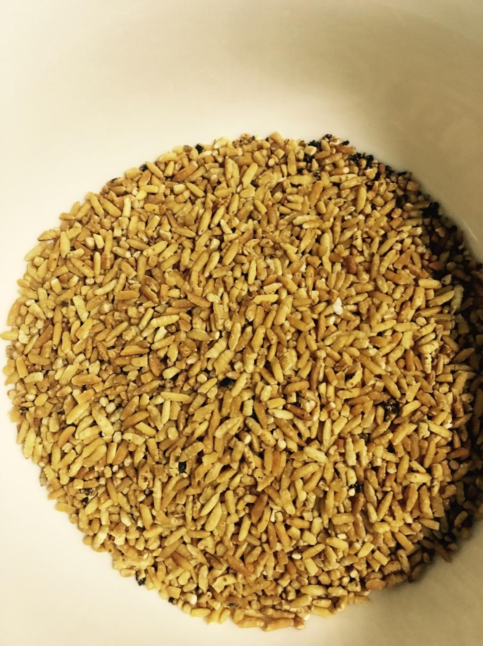 不忘初心做的炒焦米