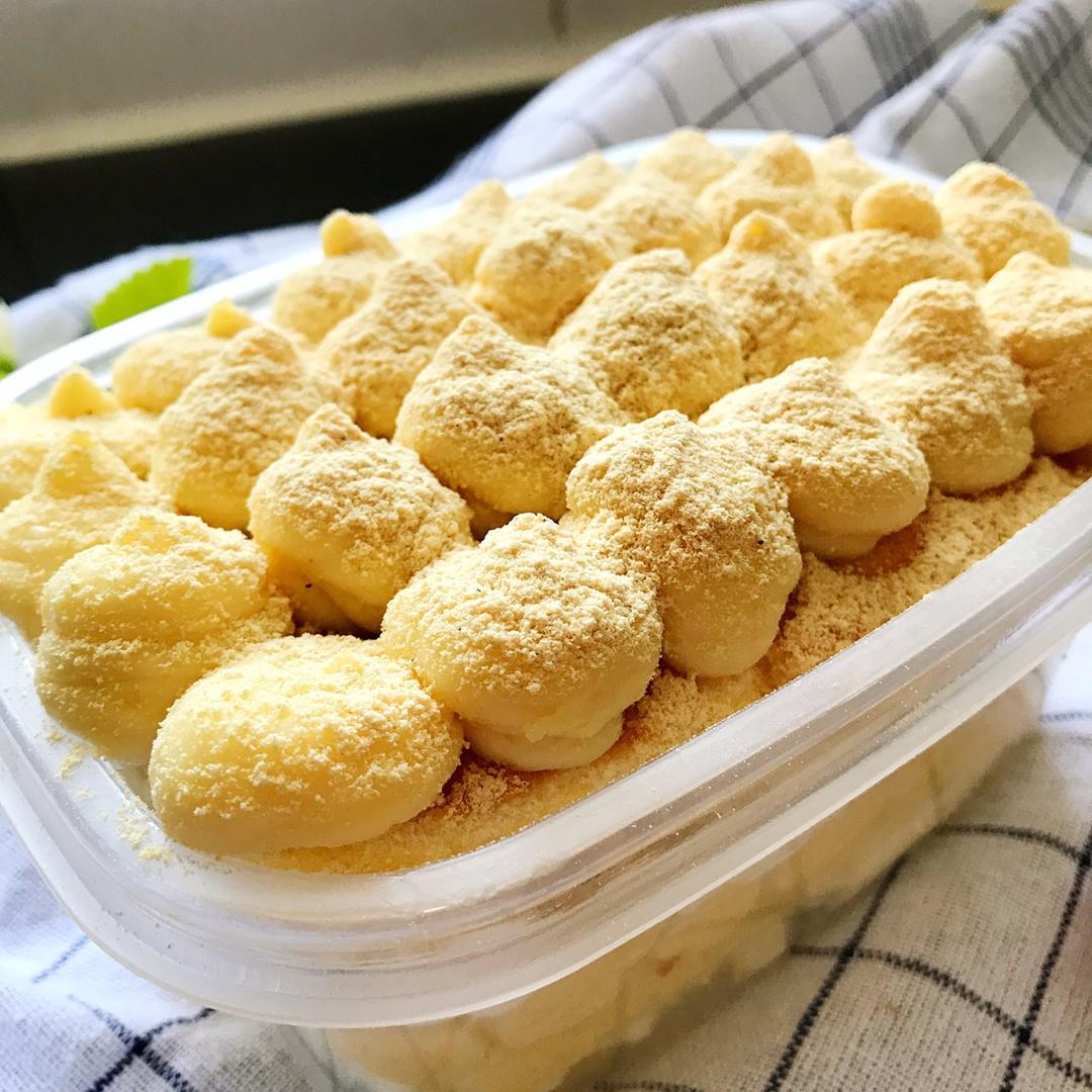 日式豆乳盒子蛋糕