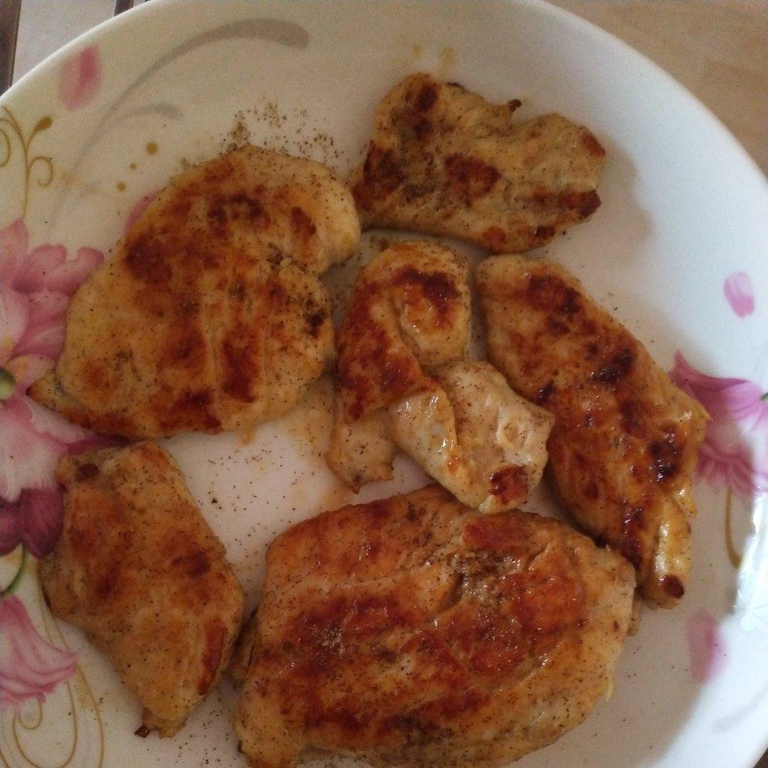 无油低脂烤鸡胸肉（减肥版）