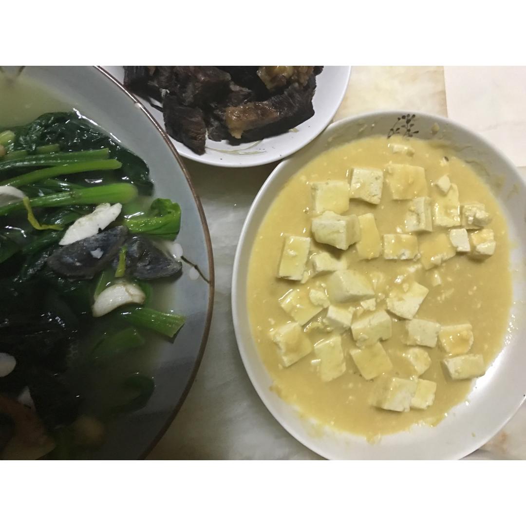蟹黄豆腐