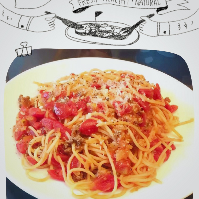 番茄肉酱意大利面