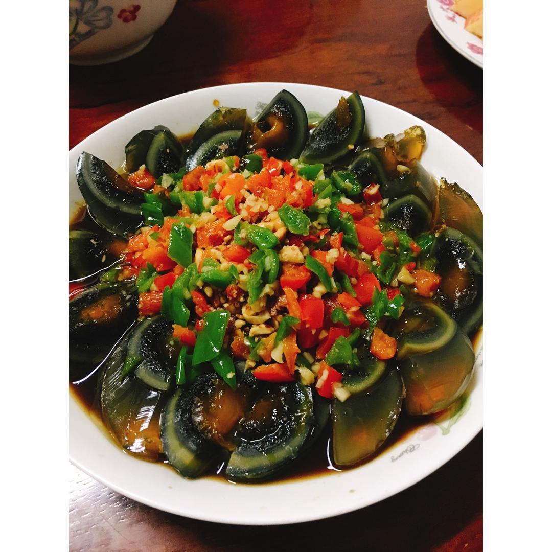 夏至仍未至summer做的凉拌皮蛋