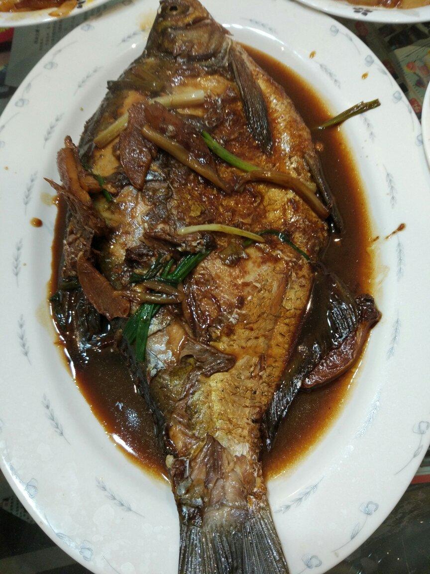家常红烧扁鱼