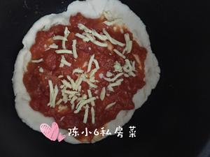 素食披萨🍕（电饭煲版）的做法 步骤6