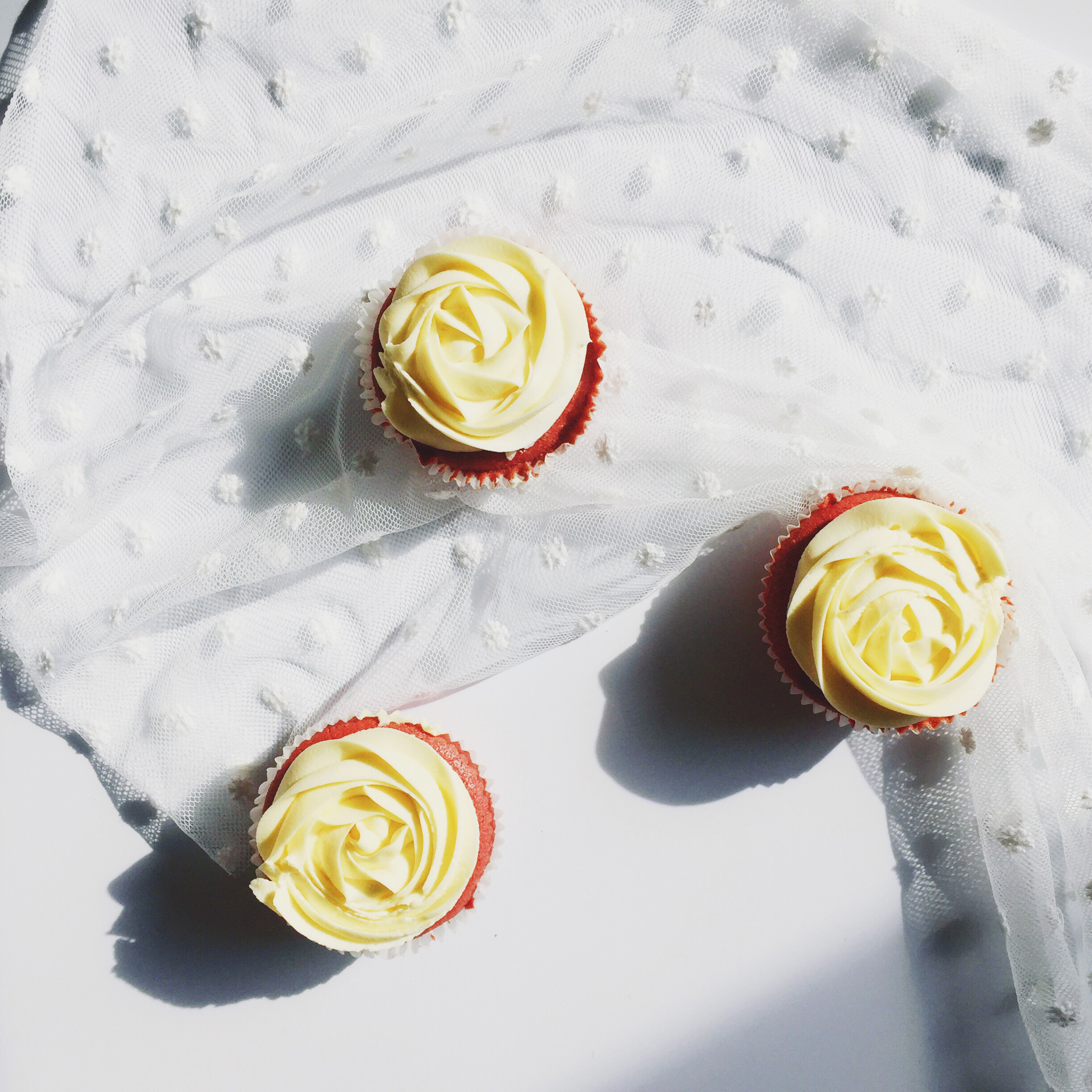 正宗红丝绒cupcake—马斯卡彭奶油霜