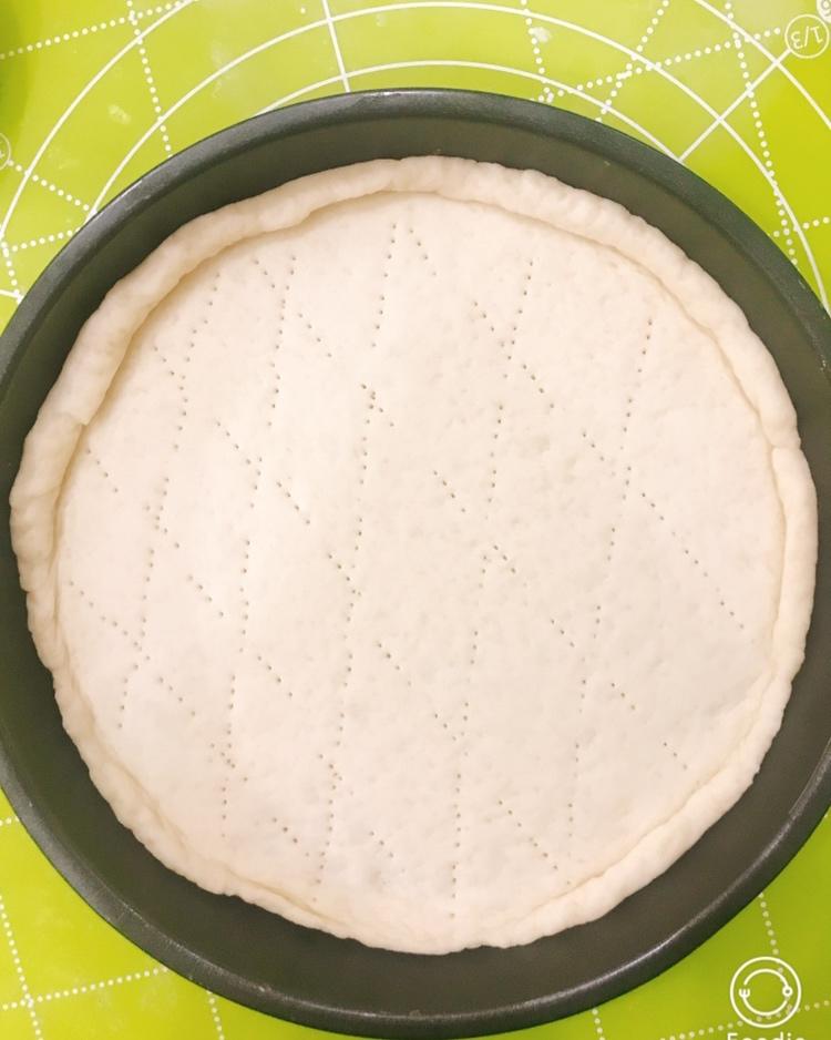 八寸披萨饼皮（四个）制作