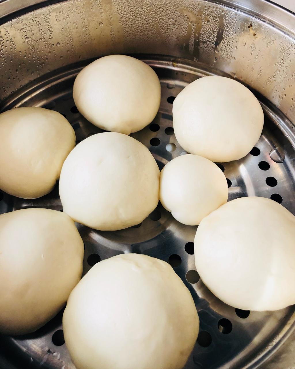 纯手工奶香馒头【无泡打粉，无添加】