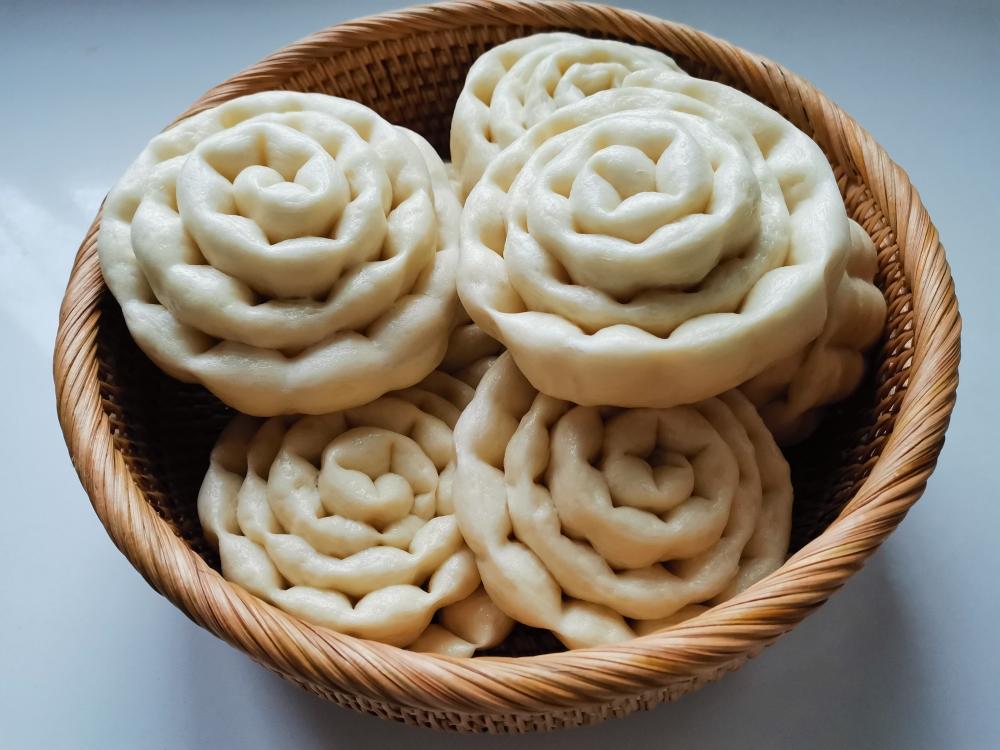 不用醒发的花样馒头