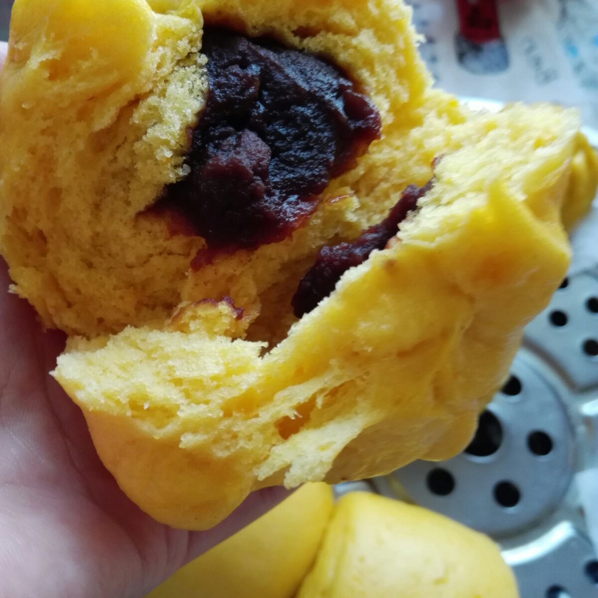 好看又好吃的南瓜馒头