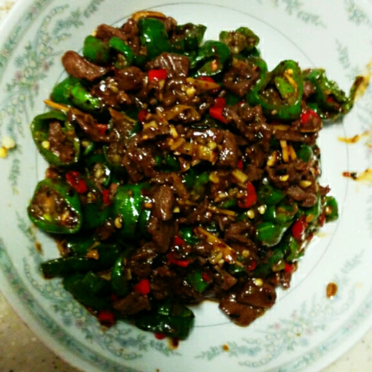 小炒牛肉