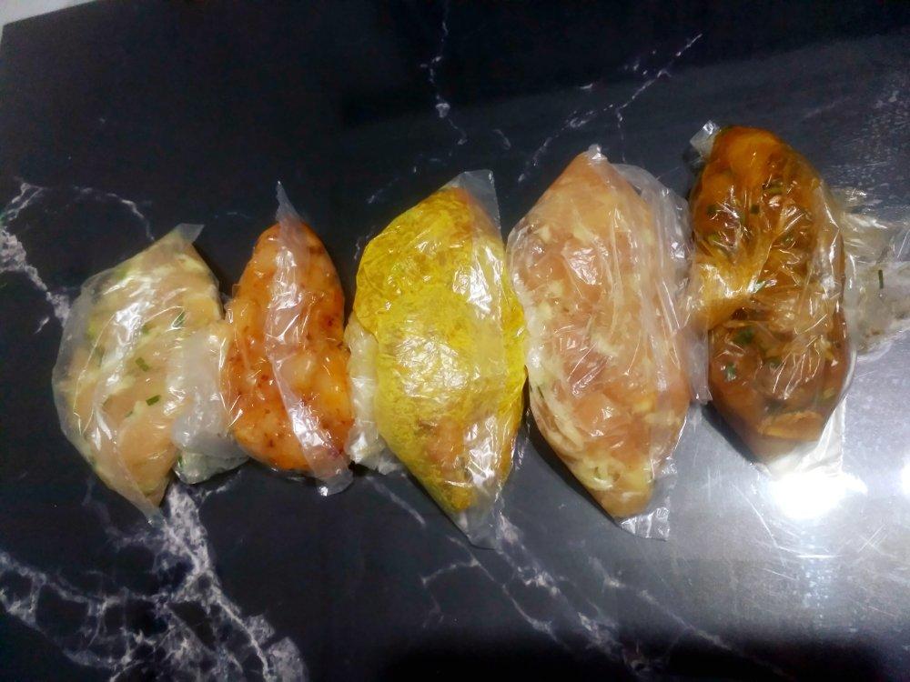 减脂健身必备-，一周不重样的腌鸡胸