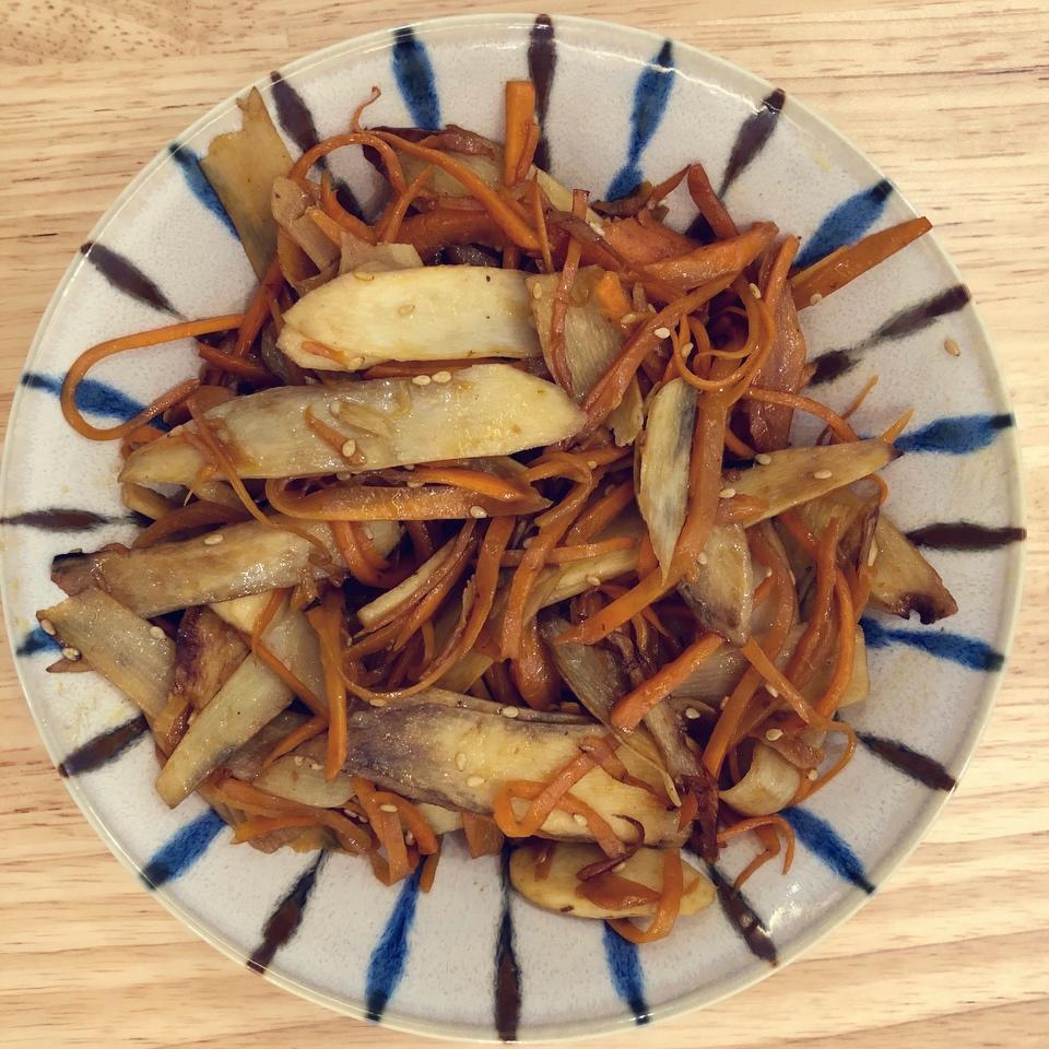 【健康美味】清炒牛蒡